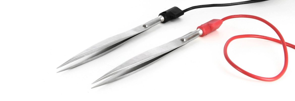 Testing tweezers